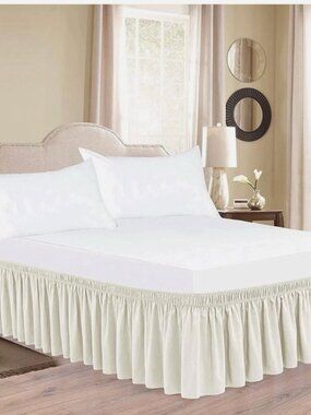 Biscayne bay Wrap Around Bed Skirts For King